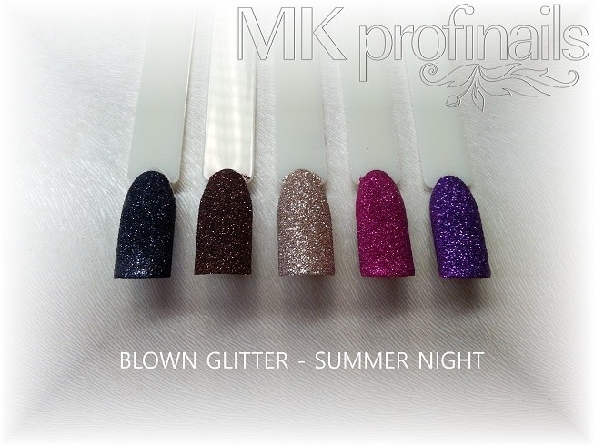 BLOWN Glitter Summer Night Magenta Shine