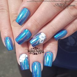 GLAMOUR Holographic BLUE