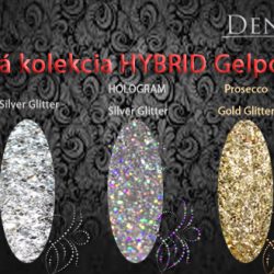 Hybrid Gelpolish Silver Glitter