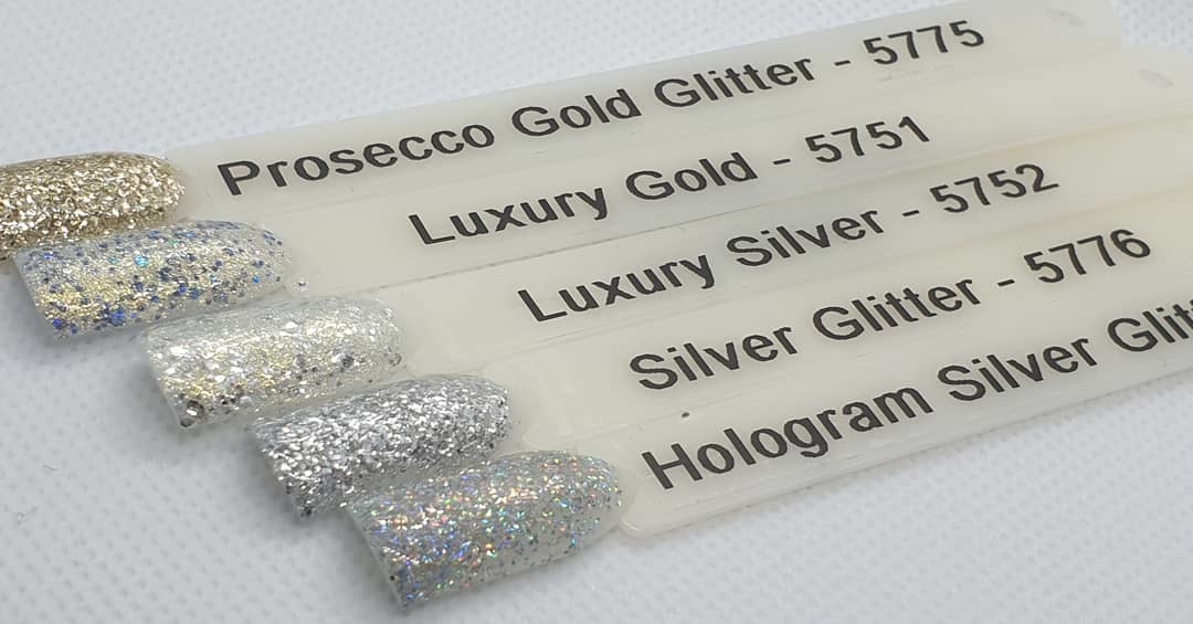 Hybrid Gelpolish Silver Glitter
