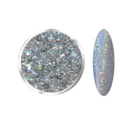 HOLOGRAPHIC Flake Silver