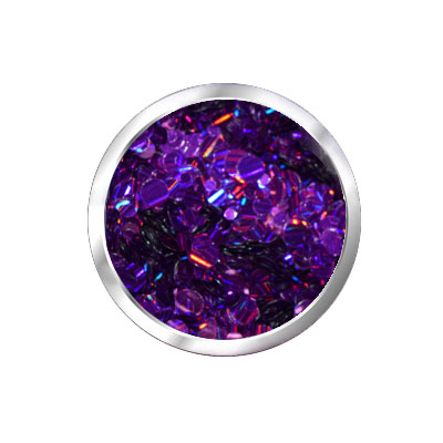 Hologram Round Purple
