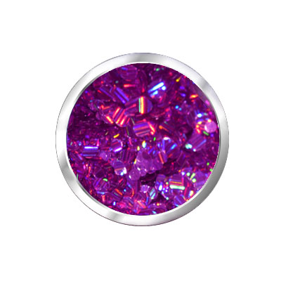 Hologram Round Light Purple
